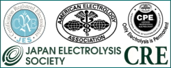 JES AEA CPE JAPAN ELECTROLYSIS SOCIETY CRE